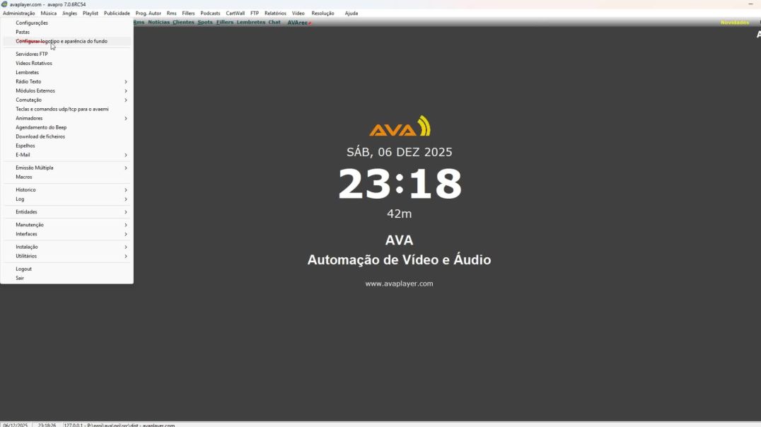 avaplayer novidade versão 7